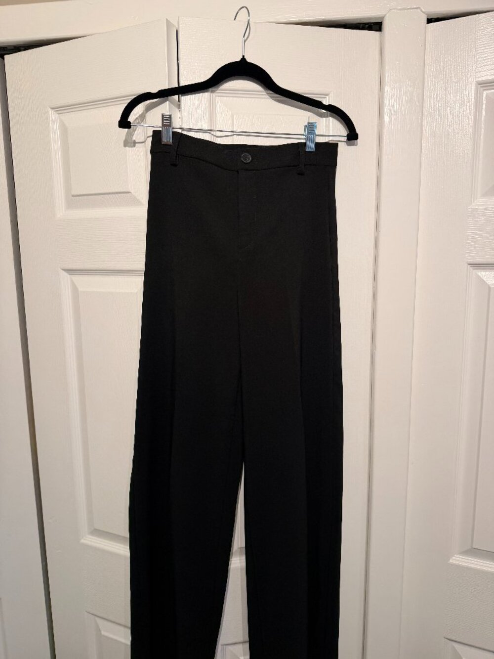 Zara fit and flare trousers